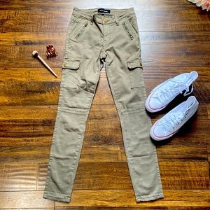 Army green Ashley Mason Jeans